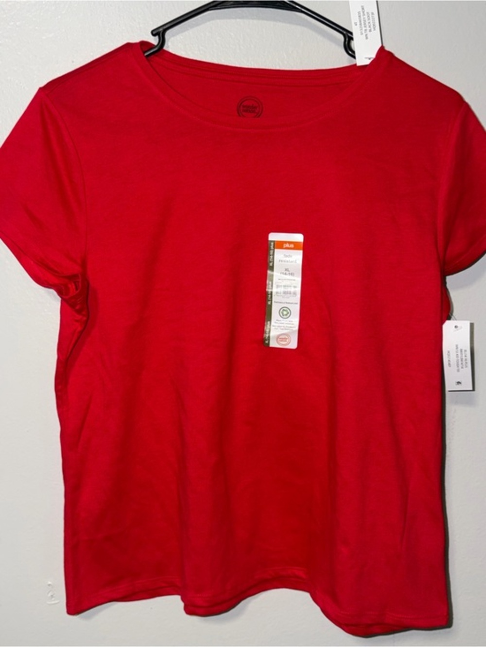 wonder nation Red Crew Neck Tee